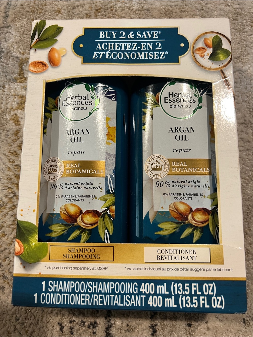 Argan Oil Repair Shampoo & Conditioner Set - z31